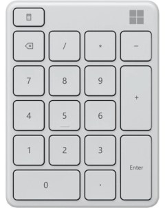 Клавиатура Bluetooth Number pad Monza Grey 23O 00022 Microsoft