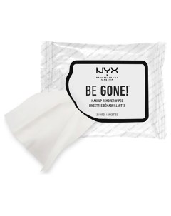 Салфетки для снятия макияжа BE GONE MAKEUP REMOVER WIPES Nyx professional makeup