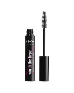 Водостойкая тушь для ресниц WORTH THE HYPE WATERPROOF MASCARA Nyx professional makeup