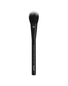 Профессиональная кисть для нанесения пудр и румян ДВОЙНАЯ ТЕКСТУРА PRO BRUSH DUAL FIBER PWDR 08 Nyx professional makeup