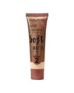 Тональная основа матирующая Soft Matte Ruby rose