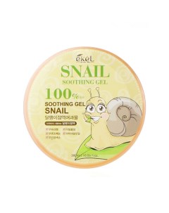 Гель для лица и тела с муцином улитки увлажняющий успокаивающий Soothing Gel Snail 300 Ekel