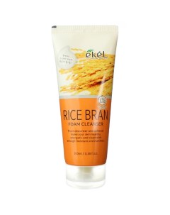 Пенка для умывания с Отрубями рисовыми Смягчающая Foam Cleanser Rice Bran 100 Ekel