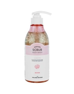 Парфюмированный пилинг гель для тела Perfume Scrub Bodywash Classic Pink 500 Village 11 factory