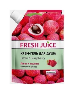 Крем гель для душа Litchi Raspberry Fresh juice