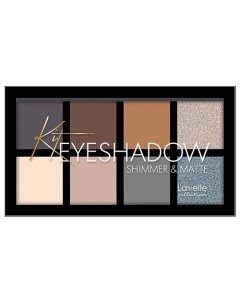 Тени для век SHIMMER MATTE Lavelle collection