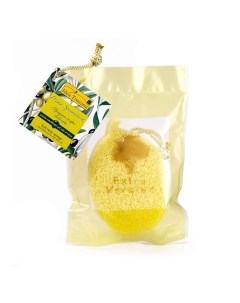 Косметическая губка для тела с оливковым маслом Idea toscana