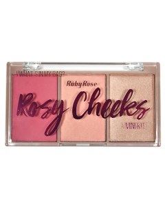 Палетка для лица Blush and Glow Ruby rose