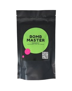 Шиммер мерцающая соль для ванн зеленый 1 Bomb master