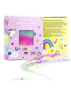 Соль для ванны морская ароматическая UNICORN MAGIC 1000 Finnlux