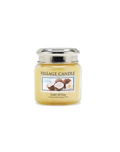 Ароматическая свеча Soleil All Day маленькая Village candle