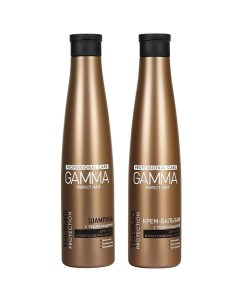 Набор для сухих и поврежденных волос Шампунь и Крем бальзам GAMMA Perfect Hair Svoboda