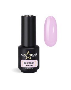 Пластичная цветная база для ногтей BASE COAT Red All star professional