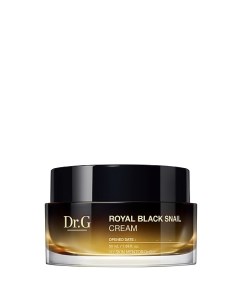 Крем для лица антивозрастной с муцином премиум класса ROYAL BLACK SNAIL CREAM 50 Dr.g