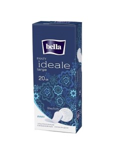 Прокладки ежедневные супертонкие Panty ideale large Bella