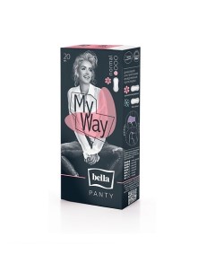 Прокладки ежедневные Panty My Way aroma 20 Bella