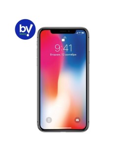 Смартфон б у грейд b iphone x 64gb space grey 2bmqac2 Apple