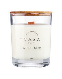 Свеча в стекле Winter berry 200 Casa leggera