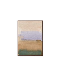 Репродукция картины на холсте august evening sky мультиколор 75x105 см Картины в квартиру