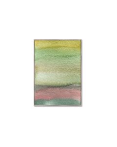 Репродукция картины на холсте layers of a summer landscape мультиколор 75x105 см Картины в квартиру