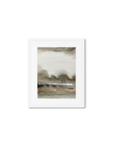Репродукция картины в раме autumn colors landscape серый 42x52 см Картины в квартиру