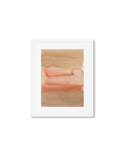 Репродукция картины в раме the goodness of a sunset evening оранжевый 42x52 см Картины в квартиру