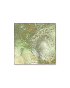 Репродукция картины на холсте spring in the forest мультиколор 105x105 см Картины в квартиру