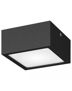 Накладной светильник zolla quad led sq черный 11x6x11 см Lightstar