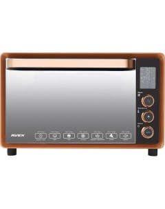 Мини печь ростер TR 400 GСL LUX черный бронзовый Avex