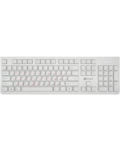 Клавиатура 505M USB slim белый KW 1820 WHITE Oklick