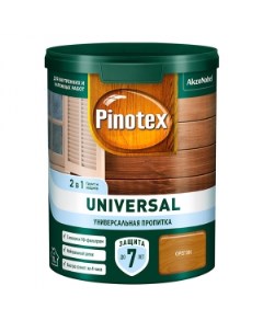 Пропитка антисептик Universal 2 в 1 Орегон 0 9л Pinotex
