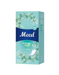 Прокладки женские ежедневные целлюлозные Normal Soft 20 Meed