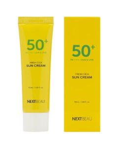 Солнцезащитный освежающий крем с центеллой азиатской SPF 50 PA 55 Nextbeau