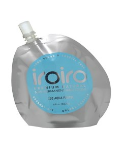 Семи перманентный краситель для волос 230 AQUA Аква Iroiro