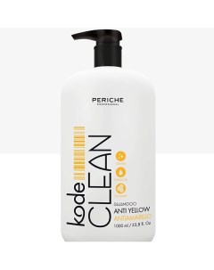 Шампунь для блондированных волос CLEAN ANTI YELLOW KODE 1000 Periche profesional