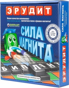 Настольная игра Эрудит Магнитный 10001 Биплант