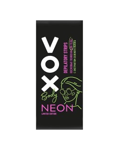 Полоски восковые для тела NEON COLLECTION 12 Vox