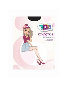 Детские колготки Микрофибра 50 ден Черный 6 8 Эра