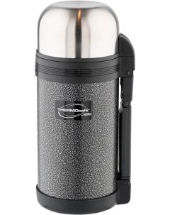 Термос HAMMP 1200 HT 1 2 л стальной черный 725370 Thermocafe