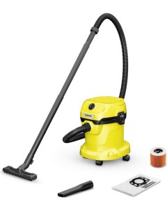 Строительный пылесос WD 2 Plus V 15 6 18 C желтый 1 628 014 0 Karcher