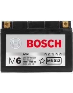 Аккумулятор M6 YT9B 4 YT9B BS 509902008 8 А ч Bosch