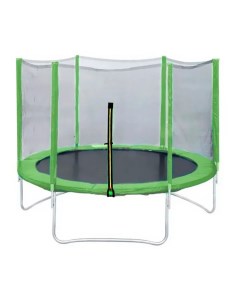 Батут Trampoline Fitness 16ft 488 см наружная сетка зеленый 16FT TR LG Dfc