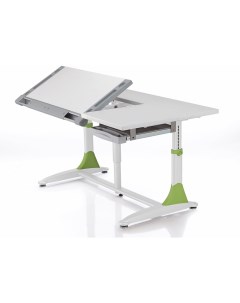 Парта King Desk белый зеленый Comf-pro