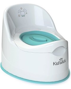 Горшок детский Гигант белый бирюзовый KW060102 Kidwick