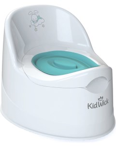 Горшок детский Гранд белый бирюзовый KW050102 Kidwick