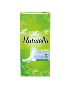 Женские гигиенические прокладки на каждый день Camomile Light Single Naturella