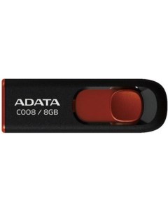 USB Flash C008 Black Red 8 Гб AC008 8G RKD A-data