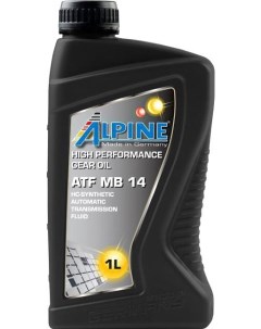 Трансмиссионное масло ATF MB 14 1л 0101541 Alpine