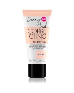 Крем тональный для лица CREAMY TOUCH CORRECTING MAKE UP с эффектом увлажнения и разглаживания Bell