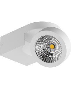 Накладной светильник 055163 Светильник SNODO LED 10W 980LM 23G БЕЛЫЙ 3000K IP20 в комплекте Lightstar